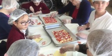  PRIMARIA - 4º A - TALLER DE PIZZAS Y LECTURA DE REFRANES - LENGUA