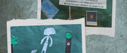 ¡Ven al huerto y come sano! 3º B 