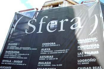 Red de seguridad de construcción impresa