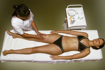 Vendas frías: extensión de leche limpiadora. Paso 2