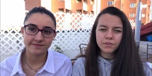 Ana Bory and Irene Delgado 1ºA