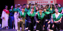 Graduación de 4ªESO. Entrega de bandas 4ºE