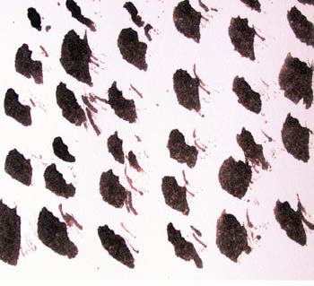 Composición abstracta en marrón