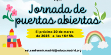 JORNADA PUERTAS ABIERTAS ESCUELA INFANTIL SAN FERMÍN 2025