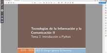 Clase Programación en Python - Datos y Variables