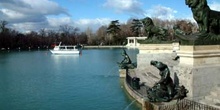 Estanque, parque del Retiro, Madrid