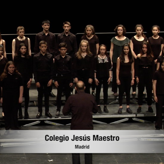 Acto de clausura del XIV Concurso de Coros Escolares de la Comunidad de Madrid (sesión de coros escolares) 14