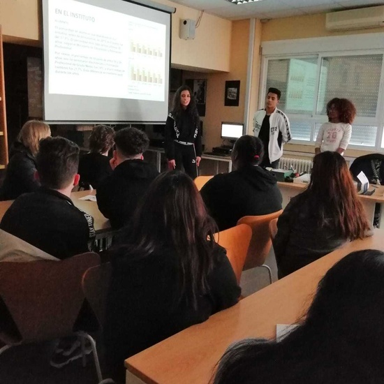 Visita de alumnos daneses al instituto 4