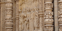 Detalle puerta de la Catedral de Astorga, León, Castilla y León
