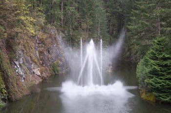 Fuente Ross, The Butchart Gardens, Victoria