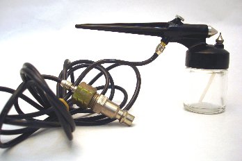 Aerógrafo de simple efecto