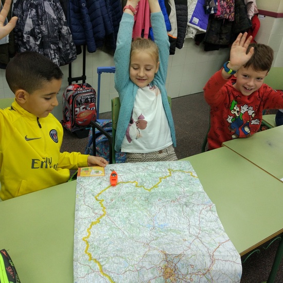 Orientamos el plano con ayuda de la brújula 24