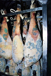 Jamón enmohecido