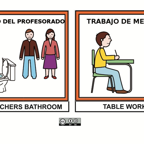 Pictogramas bilingüe 16