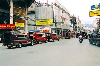 Taxis rojos, Chiang Mai, Tailandia