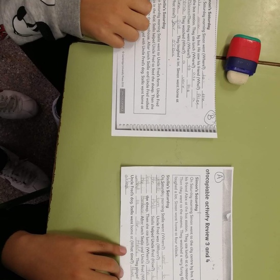 Desdoble de Inglés 4