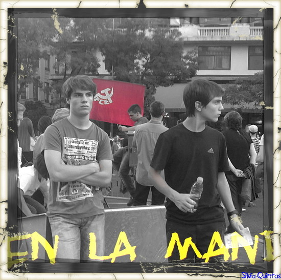 En la manifestación