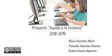 Exposición de la experiencia del CEIP Antonio MIngote en la segunda sesión formativa del Proyecto "Ayuda a la dislexia"