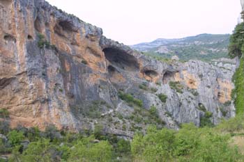 Barranco en Alquézar, Huesca