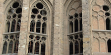 Detalle ventanas, Sagrada Familia, Barcelona