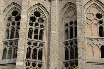 Detalle ventanas, Sagrada Familia, Barcelona