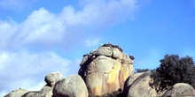 Formación rocosa Piedras del Tesoro en Los Barruecos - Malpartid