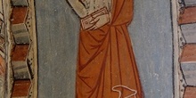Figura de Santo. San Miguel de Foces, Huesca