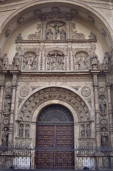Portada de la Basílica de Santa Engracia, Zaragoza