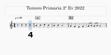 VIDEO DE AYUDA PARTE A1 - A2 PARTITURA SEGUNDA EVALUACION TERCERO 2022