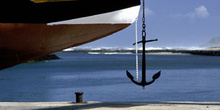 Ancla de un barco