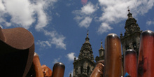 Conchas de vieiras del Camino de Santiago, La Coruña, Galicia