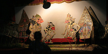 Marionetas, Teatro de sombras, Jogyakarta, Indonesia