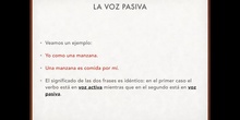 6º lengua la voz pasiva y el complemento agente