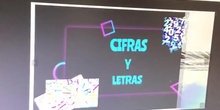 JUEGO EDUCATIVO DIGITAL CIFRAS Y LETRAS. 
