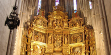 Retablo mayor, Catedral de Burgo de Osma, Soria, Castilla y León