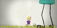 Animación de los síntomas del autismo.