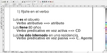 Análisis de la oración simple video cutre porque no tengo recursos
