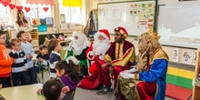 Los RRMM y Papá Noel en INF 5B 13