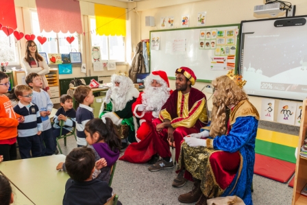 Los RRMM y Papá Noel en INF 5B 13