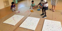 Pintando cuadros