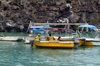 Barcas-taxi, Ecuador