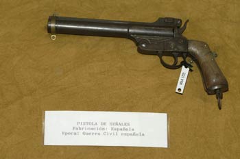 Pistola de señales, Museo del Aire de Madrid