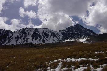 Vista del Pico del Fraile (4500m), Nevado de Toluca
