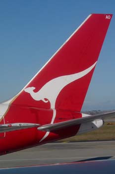 Logotipo de Quantas, Australia