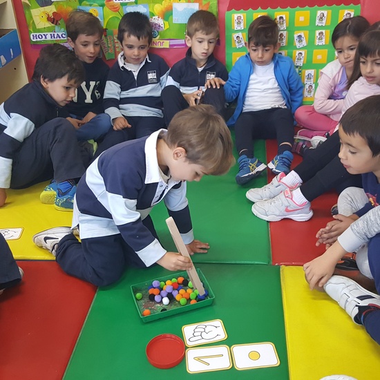 Las abejas de Infantil 5c aprenden a sumar jugando  11