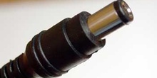 Conector jack macho de alimentación