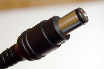 Conector jack macho de alimentación