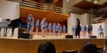 CORO CEIP GONZALO FERNÁNDEZ DE CÓRDOBA. Final del XVIII Certamen de Coros Escolares de la Comunidad de Madrid, Sala de Cámara del Auditorio Nacional. Banaha.