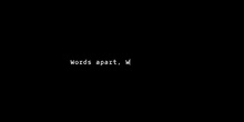 Words apart. Worlds apart._concursoscorto10_Autism