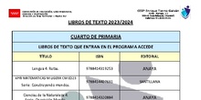 Libros texto 23-24 4º
